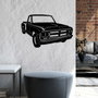 Wallity GMC C/K 1967 Accesorio Decorativo de Pared de Metal Negro